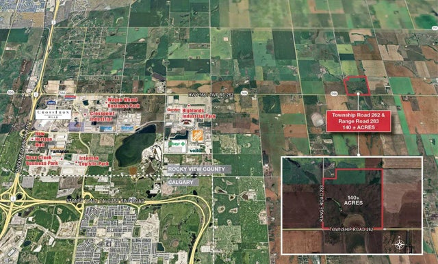 Township Road 262 Range Road 283  , Rural Rocky View County