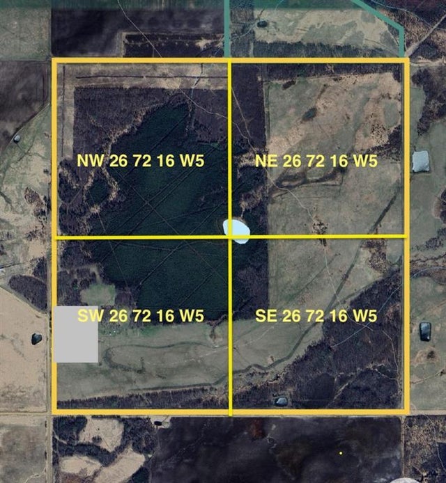 Sec 26 72 16 W5 Little Mountain Road, High Prairie