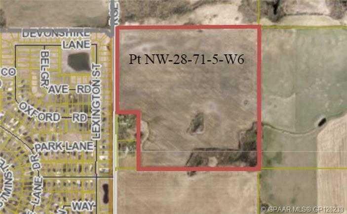 Pt. Of Nw-28-71-5-w6, Rural Grande Prairie No. 1, County of