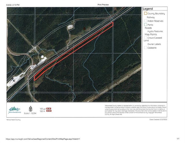 5-23-52-28 Sw, Rural Yellowhead County