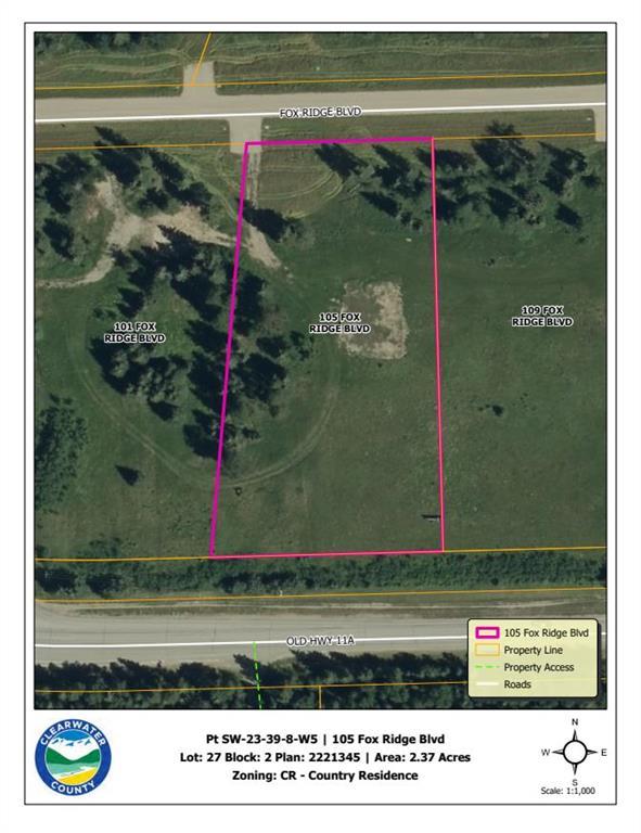 105 Fox Ridge Boulevard, Rural Clearwater County