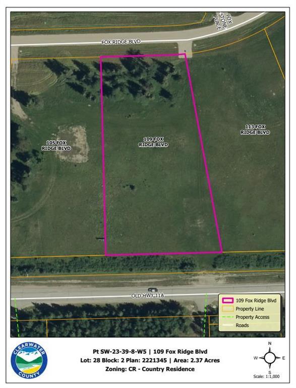109 Fox Ridge Boulevard, Rural Clearwater County