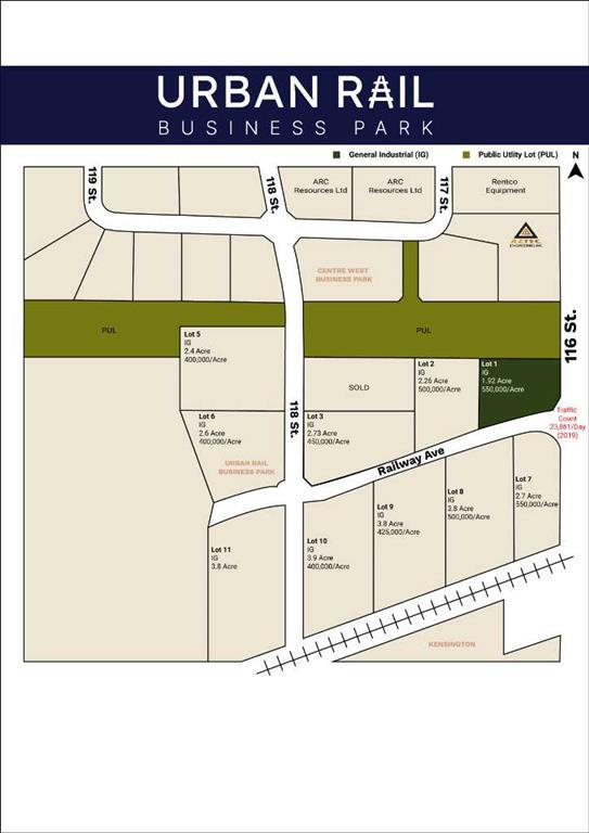 Lot 1, 11602 Railway Avenue, Grande Prairie