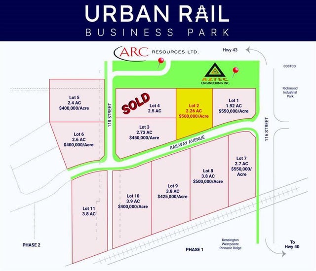 Lot 2, 11606 Railway Avenue, Grande Prairie
