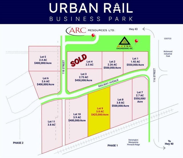 Lot 9 Railway Avenue, Grande Prairie