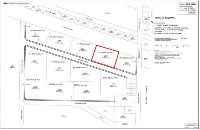 107 Ambursen Avenue, Bassano