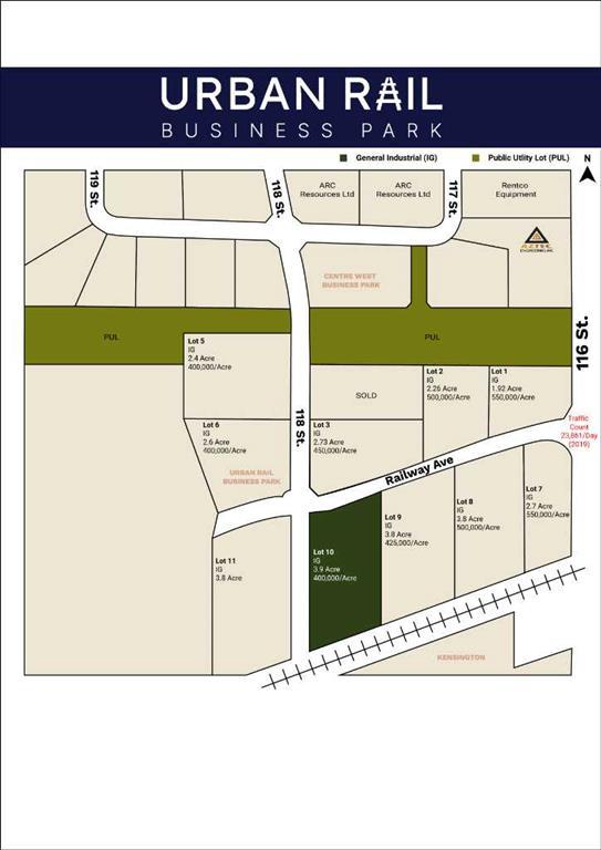 Lot 10 Railway Avenue, Grande Prairie