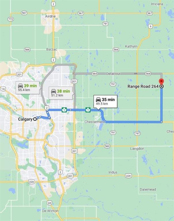 W4r26t25s16qne Range Road 264 Range, Rural Wheatland County