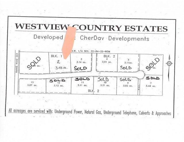 223 Range, Rural Northern Lights, County of