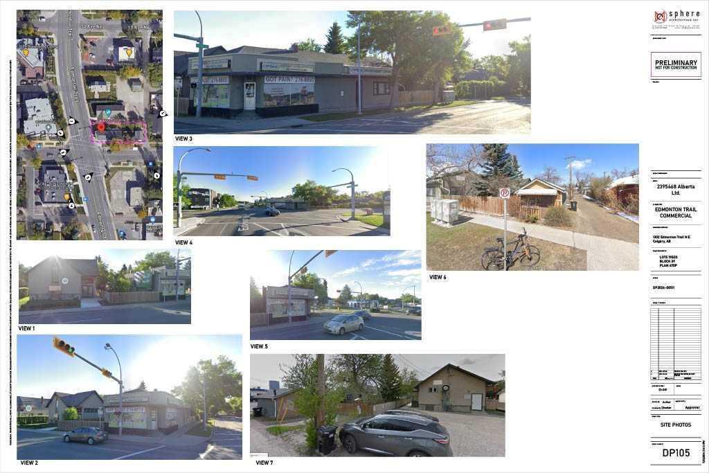 1302 Edmonton Trail Northeast, Calgary – Land Commercial Land Listing Photo 2