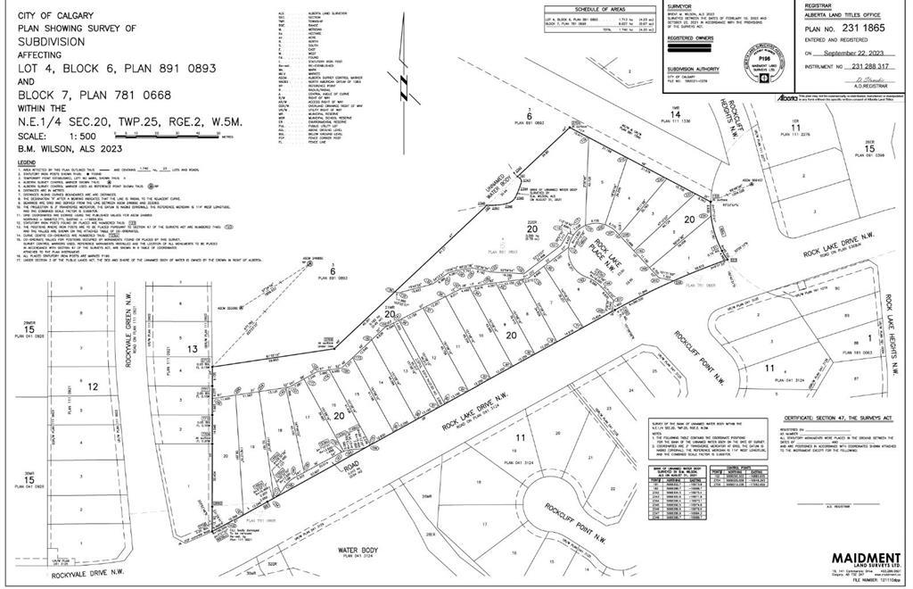 Calgary Home for Sale: Land Listing in Rocky Ridge