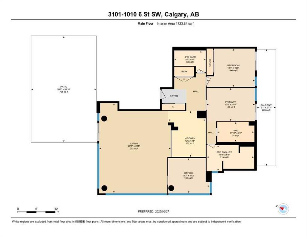 3101, 1010 6 Street Southwest, Calgary – Residential Apartment Listing Photo 41