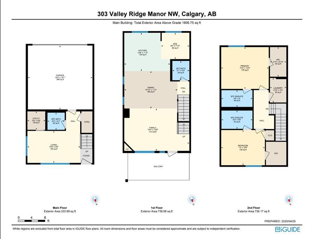 303 Valley Ridge Manor Northwest, Calgary – Residential Row/Townhouse Listing Photo 39