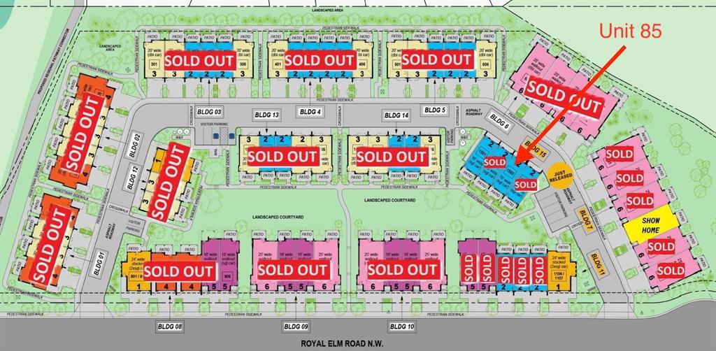 85 Royal Elm Green Northwest, Calgary – Residential Row/Townhouse Listing Photo 25
