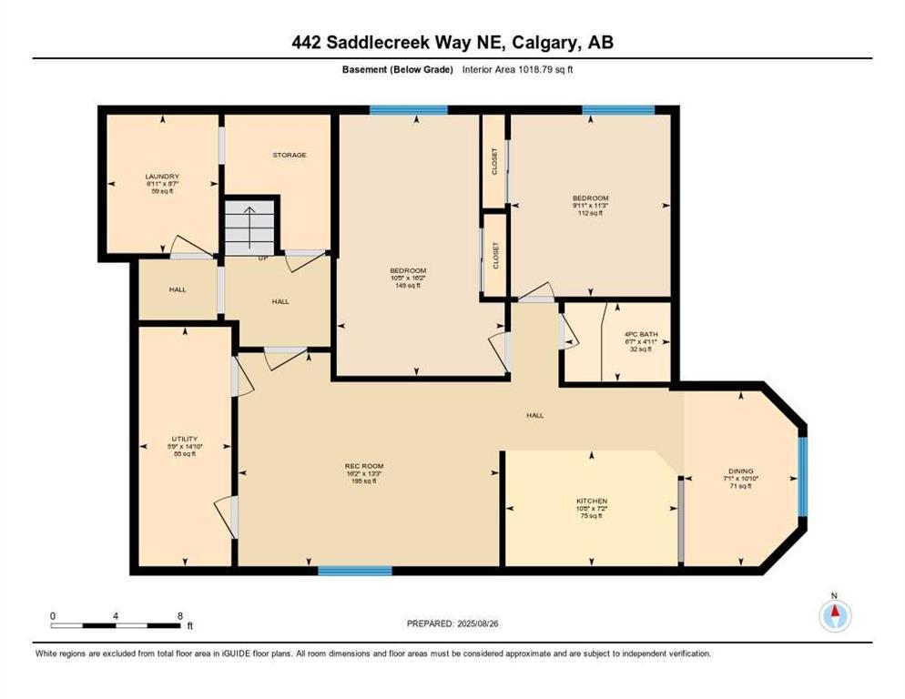 442 Saddlecreek Way Northeast, Calgary – Residential Detached Listing Photo 35