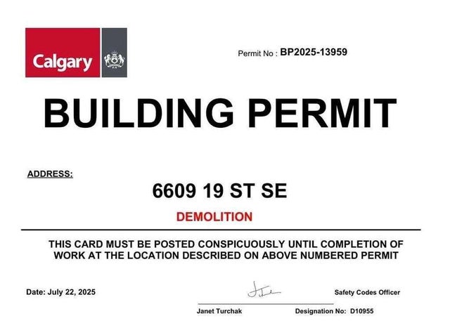 6609 19 Street Se, Calgary