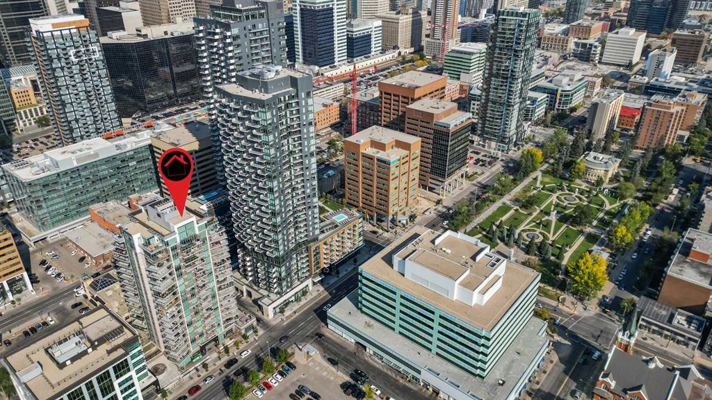 1401, 530 12 Avenue Southwest, Calgary – Residential Apartment Listing Photo 3