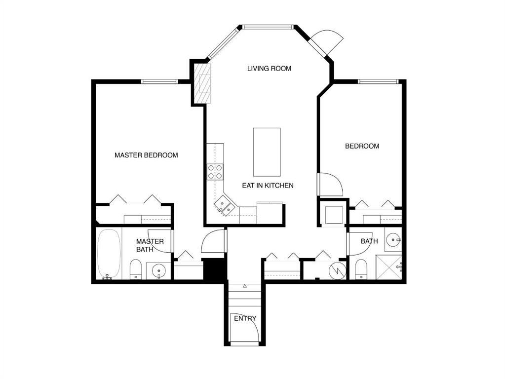 107, 3412 Parkdale Boulevard Northwest, Calgary – Residential Apartment Listing Photo 3