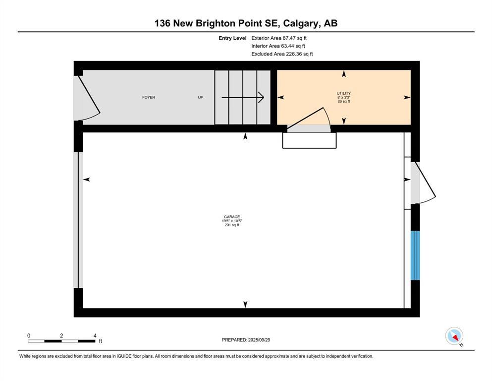 136 New Brighton Point Southeast, Calgary – Residential Row/Townhouse Listing Photo 33