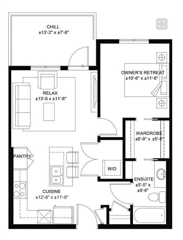 1114, 110 Greenbriar Place Northwest, Calgary – Residential Apartment Listing Photo 10