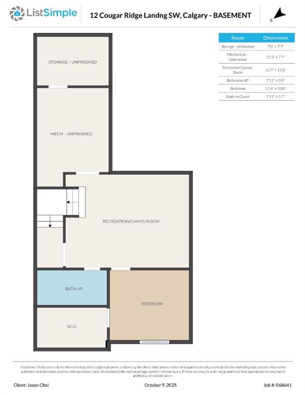 12 Cougar Ridge Landing Southwest, Calgary – Residential Row/Townhouse Listing Photo 50