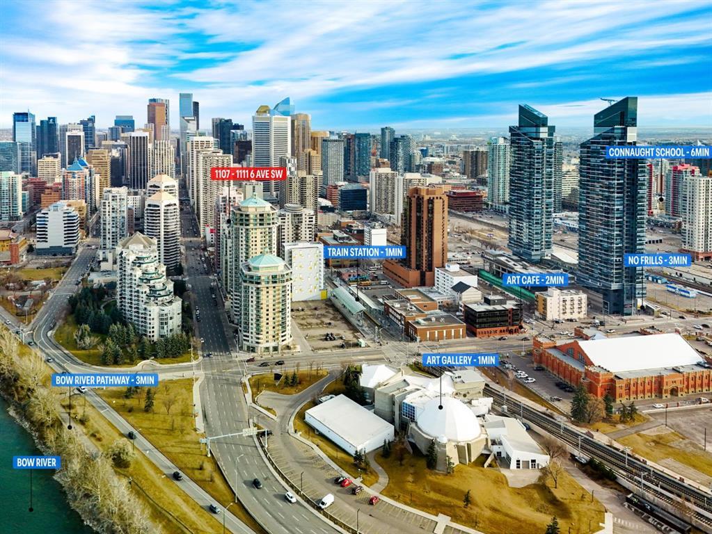 1107, 1111 6 Avenue Southwest, Calgary – Residential Apartment Listing Photo 39