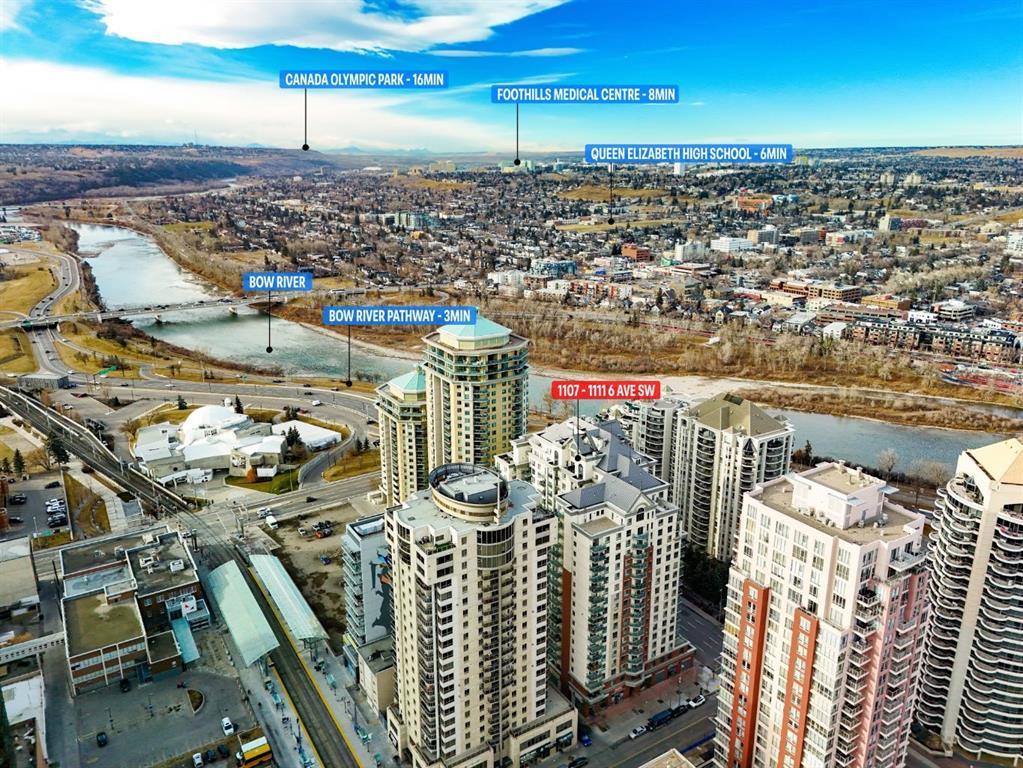 1107, 1111 6 Avenue Southwest, Calgary – Residential Apartment Listing Photo 43