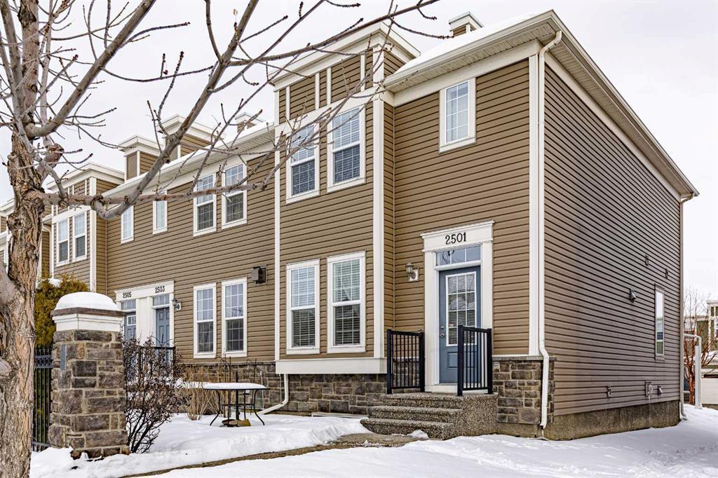 2501, 155 Silverado Skies Link Southwest, Calgary – Residential Row/Townhouse Listing Photo 2