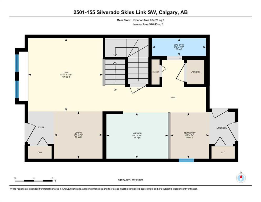 2501, 155 Silverado Skies Link Southwest, Calgary – Residential Row/Townhouse Listing Photo 3