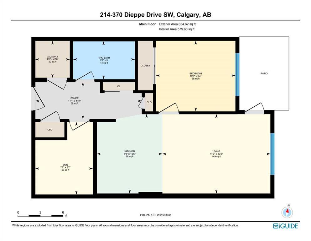 214, 370 Dieppe Drive Southwest, Calgary – Residential Apartment Listing Photo 50