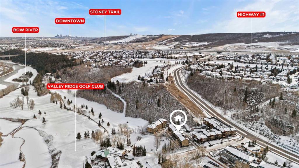 403 Valley Ridge Manor Northwest, Calgary – Residential Row/Townhouse Listing Photo 39