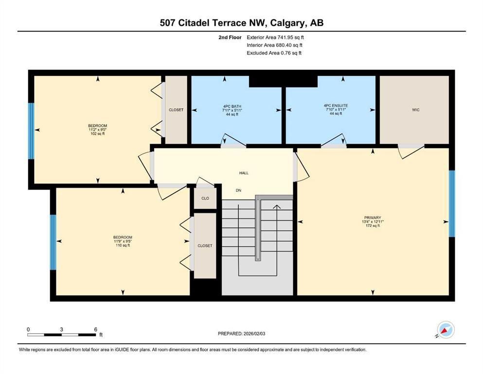 507 Citadel Terrace Northwest, Calgary – Residential Row/Townhouse Listing Photo 49