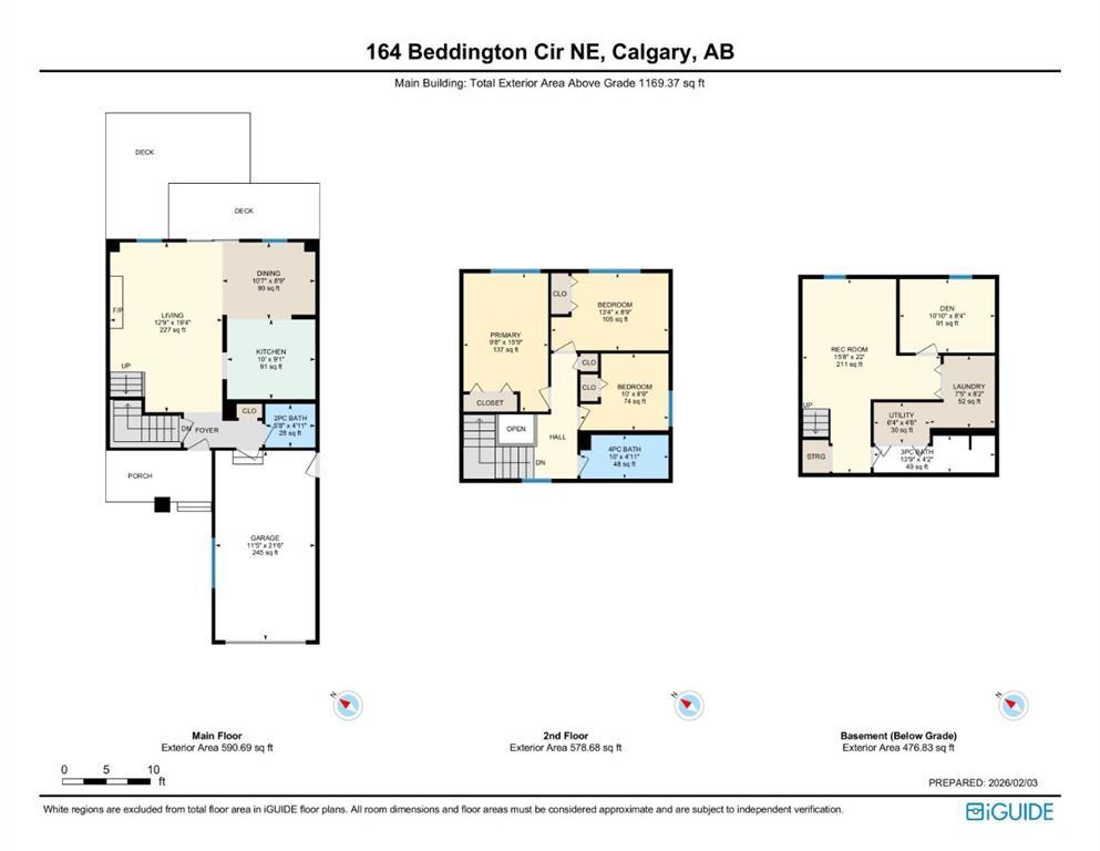 164 Beddington Circle Northeast, Calgary – Residential Detached Listing Photo 43
