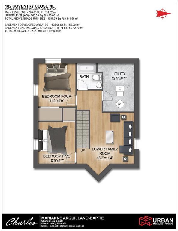 182 Coventry Close Northeast, Calgary – Residential Detached Listing Photo 42
