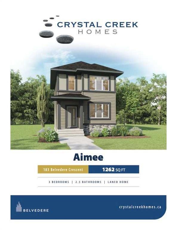 Xxx Belvedere Crescent Se Calgary Alberta T2A 7Y5 Belvedere Details