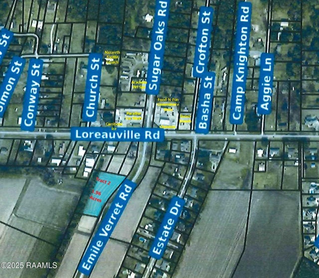 Tbd Emile Verret Road, New Iberia