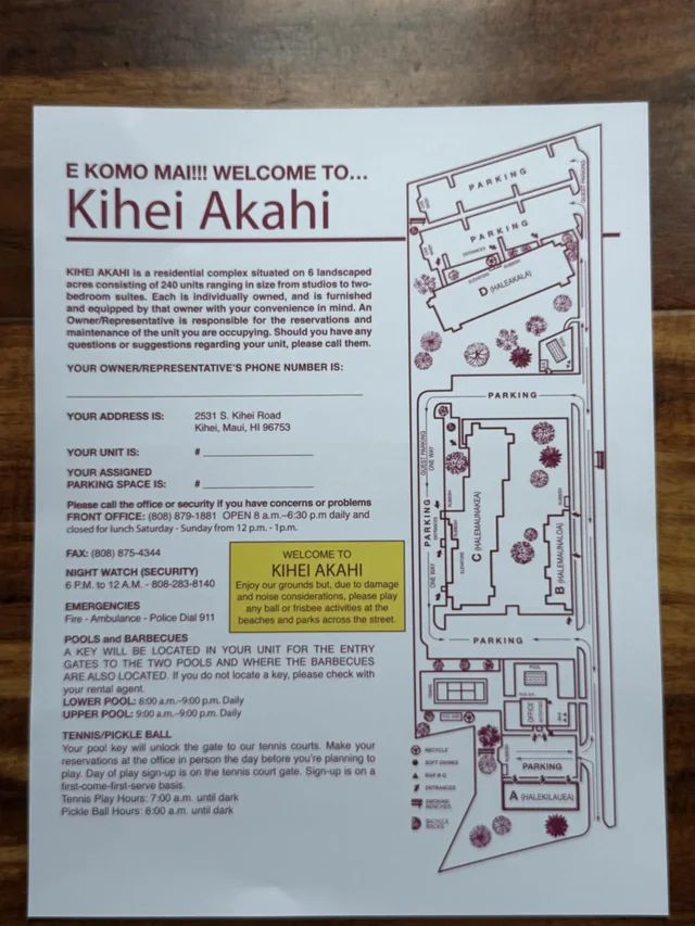 Listing Image for 2531 S Kihei Rd (d) G-08 30 of 31