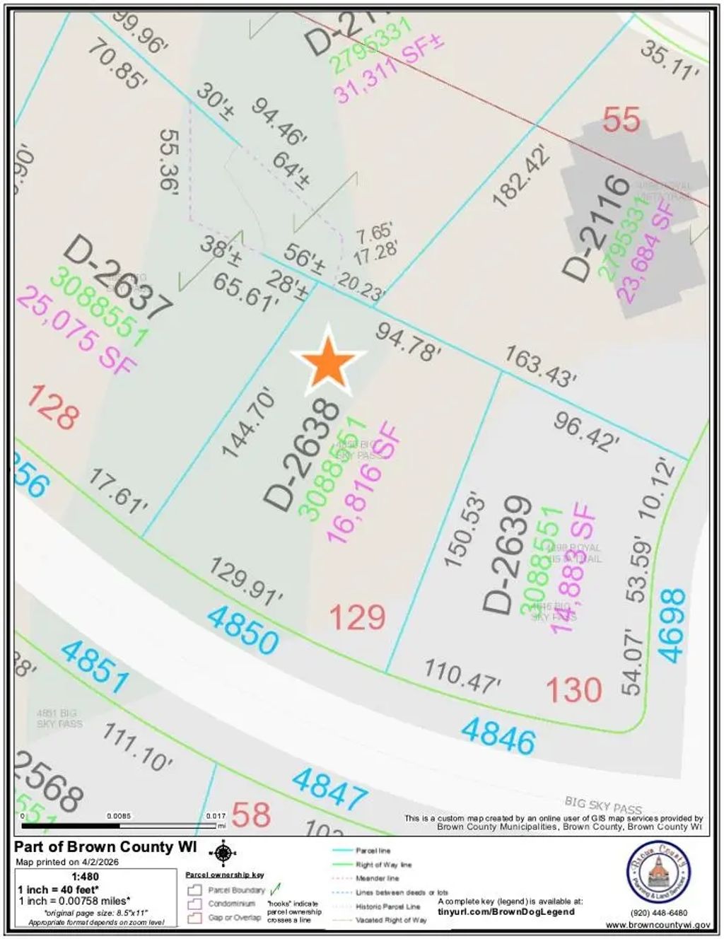 4850 Big Sky Pass 129, DE PERE