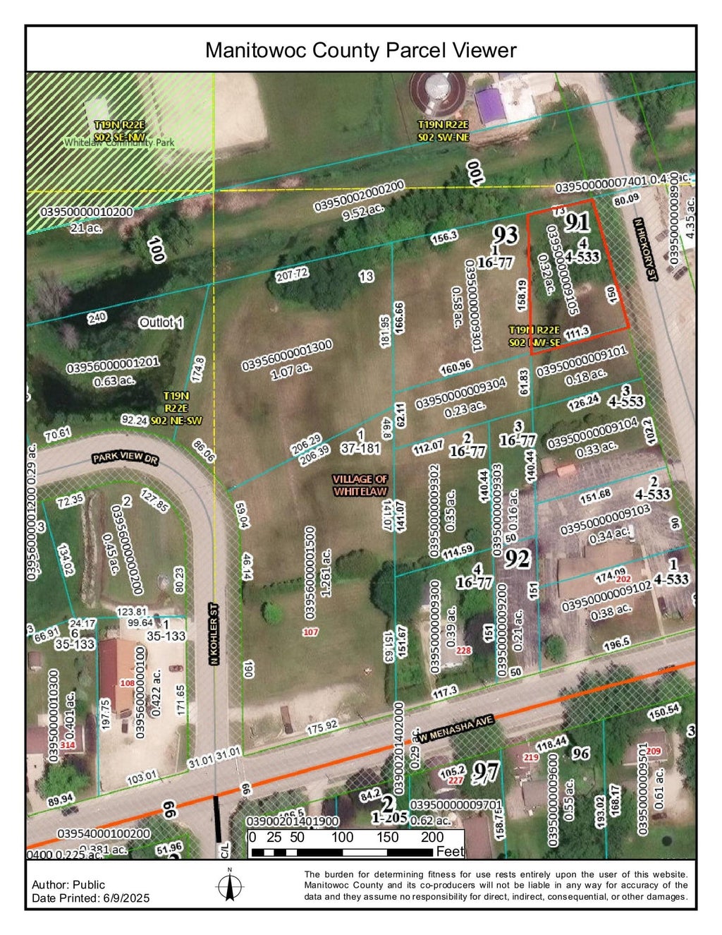 N Hickory Street 05, WHITELAW