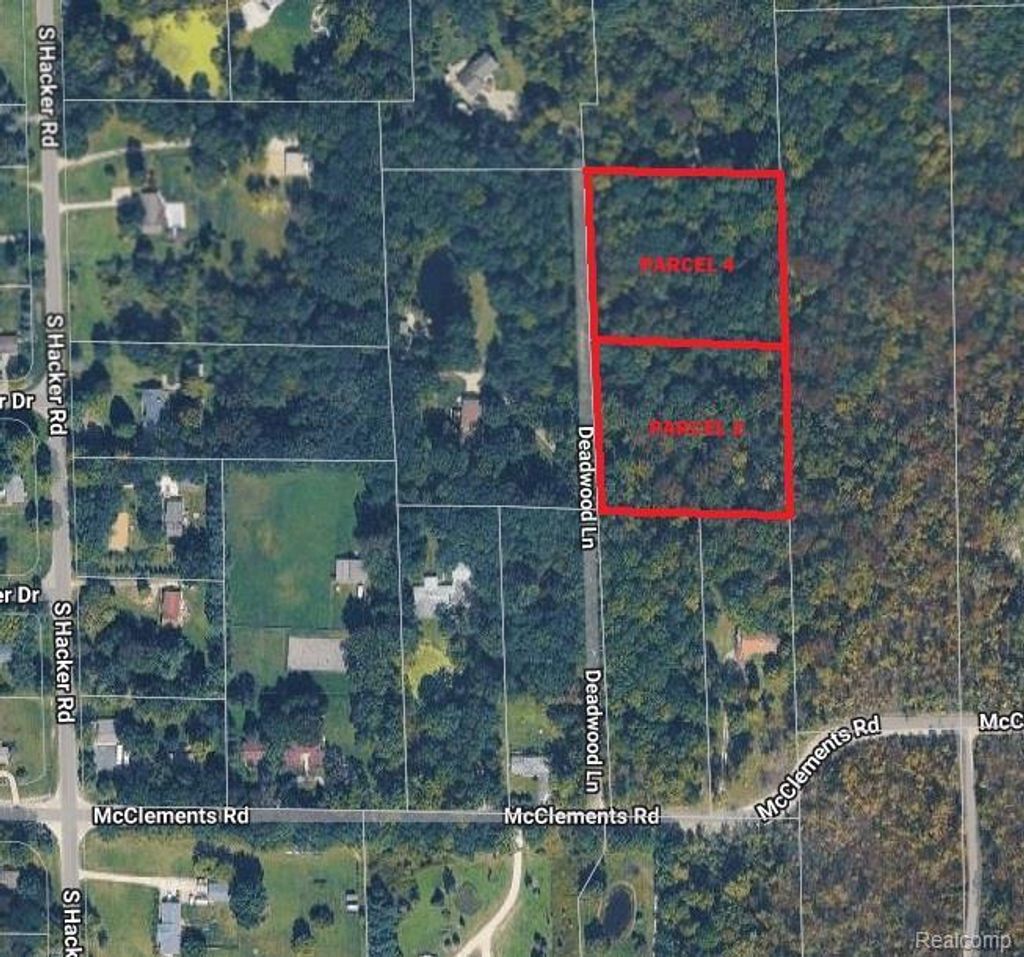 Parcel 2 & 4 Deadwood Lane, Genoa township