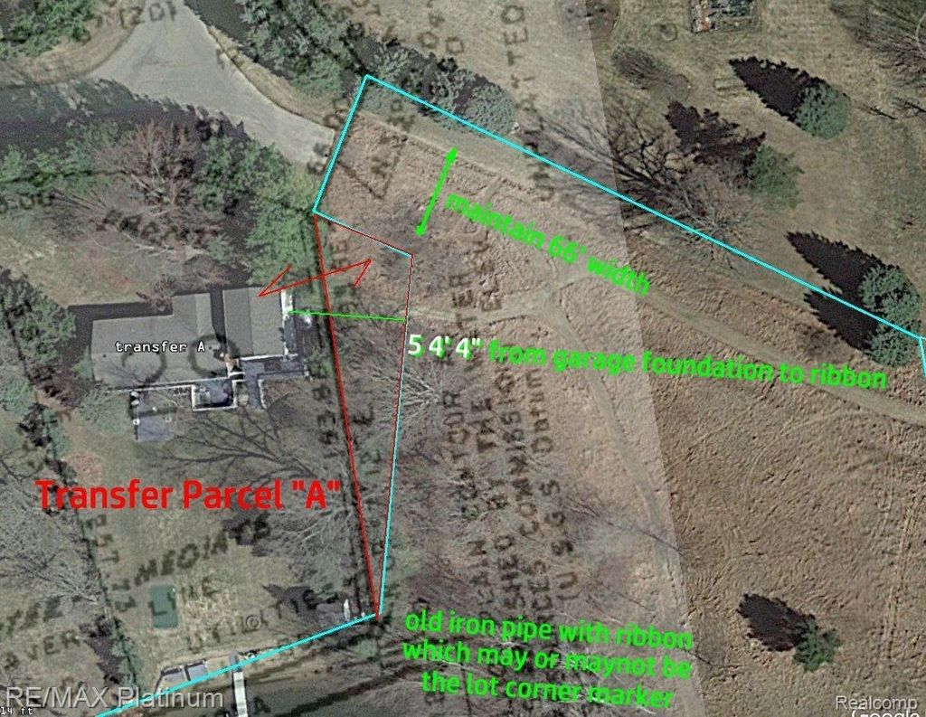 Transfer Parcel A Edgemont Drive, Howell township
