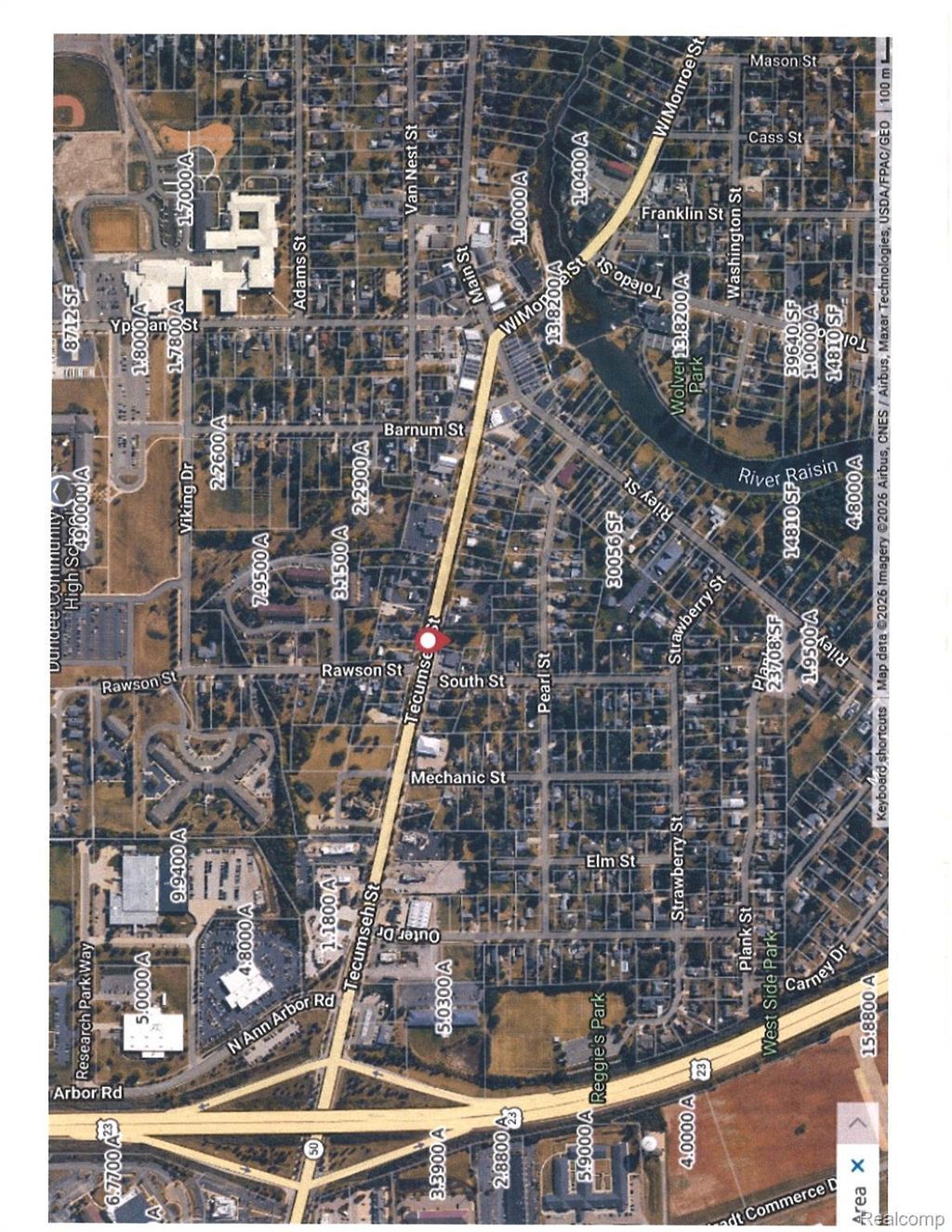 313 Tecumseh Street, Dundee village