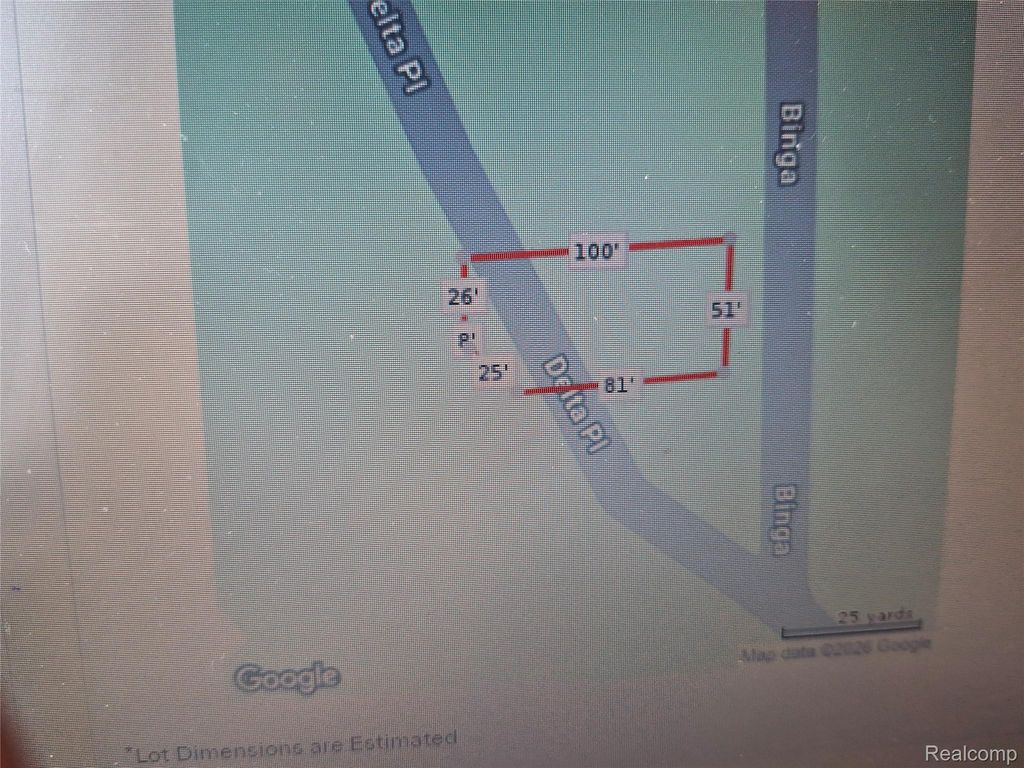 Parcel #1568700700 Delta, Idlewild