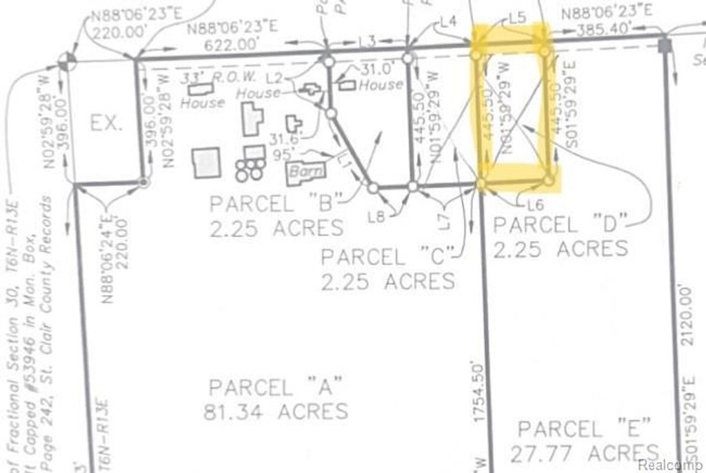 0 Parcel "d" Almont, Allenton