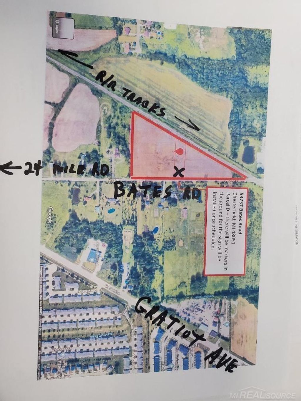 53659 Bates Rd, Chesterfield township