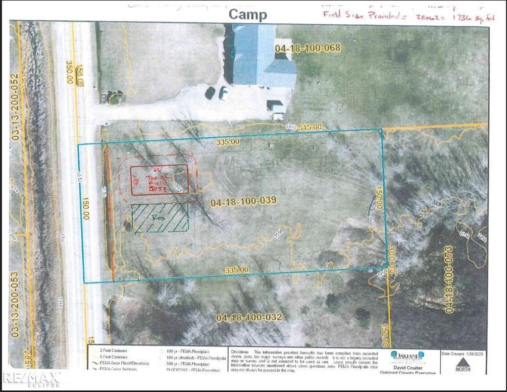 1746 N Baldwin Rd, Oxford charter township