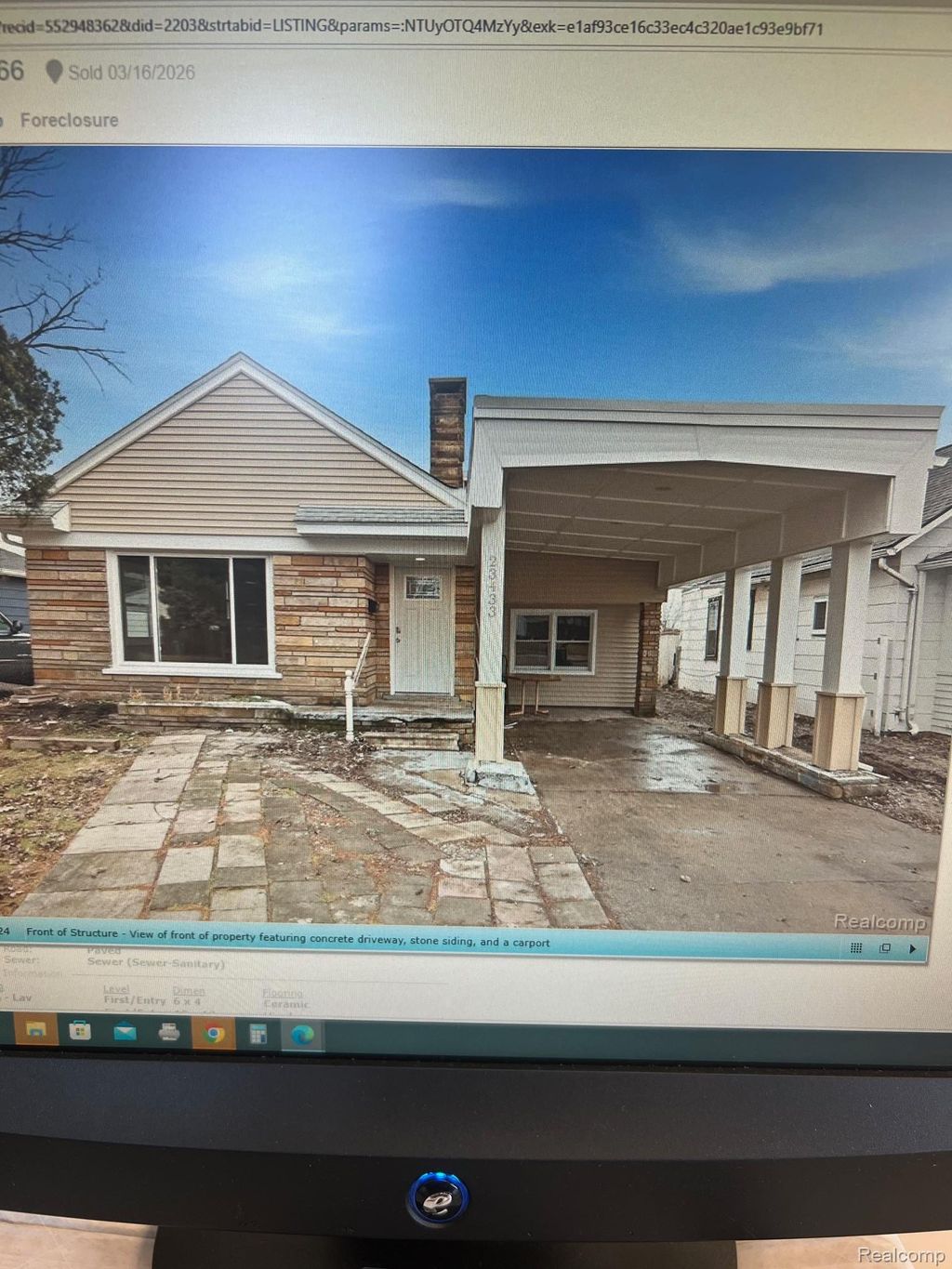 23433 Carlisle Avenue, Hazel Park city
