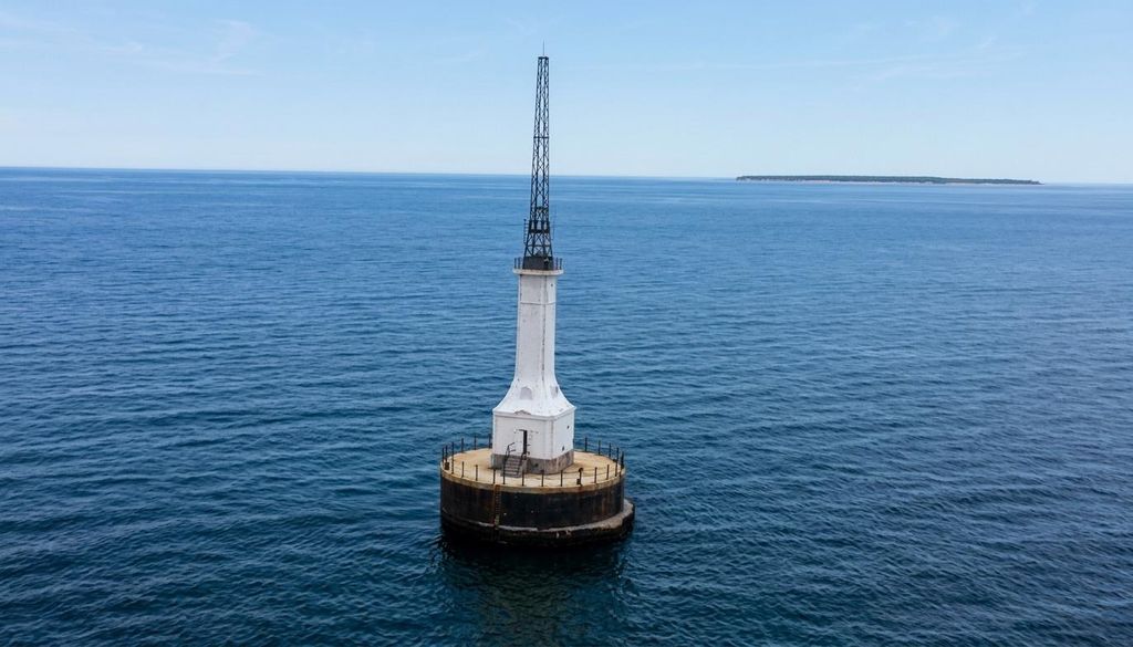 00 Gravelly Shoal Lighthouse, Sims township
