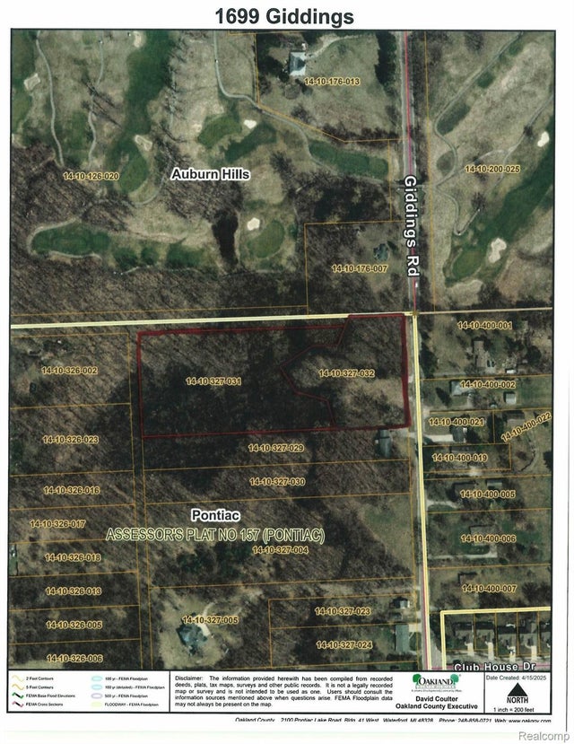 1699 Giddings Rd, Pontiac city