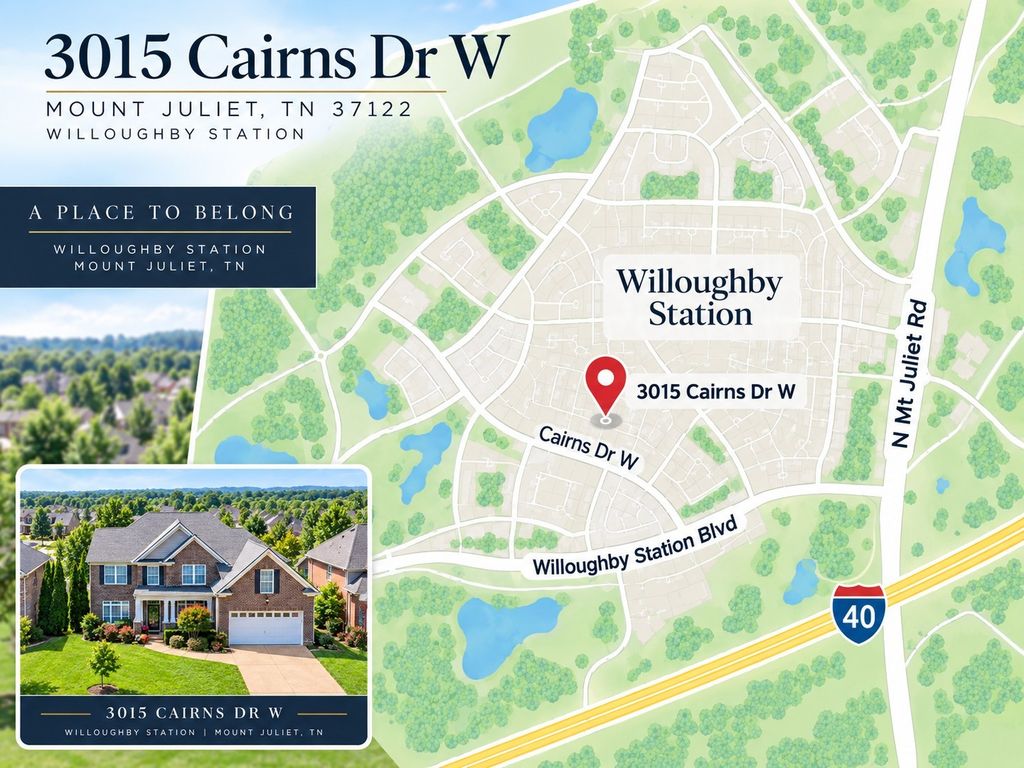 3015 Cairns Dr W, Mount Juliet